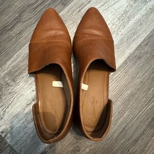 Brown Leather Women's Shoes